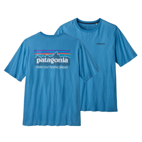 T-Shirt Patagonia Organic - Ancapa Blue